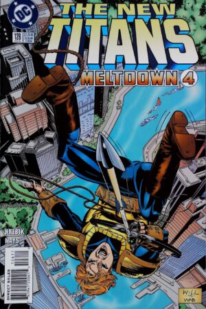 Couverture de NEW TITANS (1988) #126 - par Will Blyberg - lecubeacomics.com