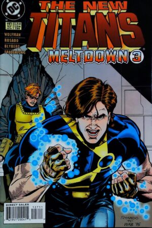 Couverture de NEW TITANS (1988) #127 - par Will Blyberg - lecubeacomics.com