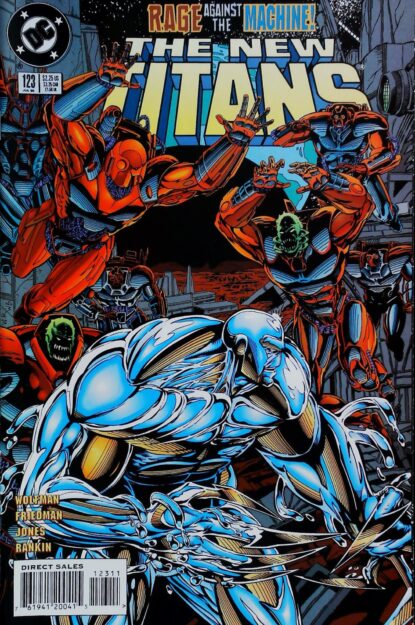 NEW TITANS (1988) #88 - DC Comics - lecubeacomics.com Couverture de NEW TITANS (1988) #88 - par Al Vey - lecubeacomics.com
