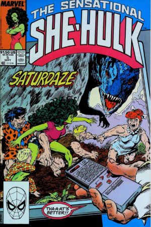 Couverture de THE SENSATIONAL SHE-HULK (1989) #5 - par John Byrne - lecubeacomics.com