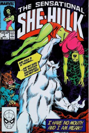 Couverture de THE SENSATIONAL SHE-HULK (1989) #7 - par John Byrne - lecubeacomics.com