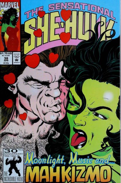 THE SENSATIONAL SHE-HULK (1989) #38 - Marvel - lecubeacomics.com Couverture de THE SENSATIONAL SHE-HULK (1989) #38 - par John Byrne - lecubeacomics.com