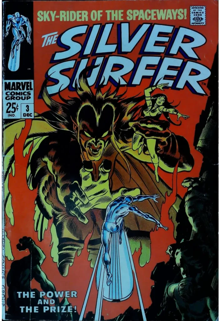 Silver Surfer #3 -1St App. Of Mephisto, vue de l'exemplaire