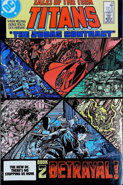 TALES OF THE TEEN TITANS (1984) #43 - DC Comics - lecubeacomics.com Couverture de TALES OF THE TEEN TITANS (1984) #43 - par George Perez - lecubeacomics.com