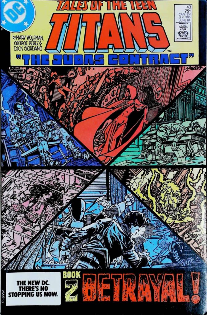 Tales Of The Teen Titans #43, vue de l'exemplaire