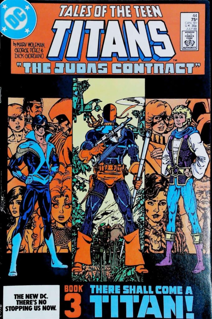 Tales Of The Teen Titans #44, vue de l'exemplaire