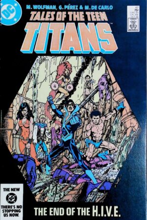 Couverture de TALES OF THE TEEN TITANS (1984) #47 - par Anthony Tollin - lecubeacomics.com