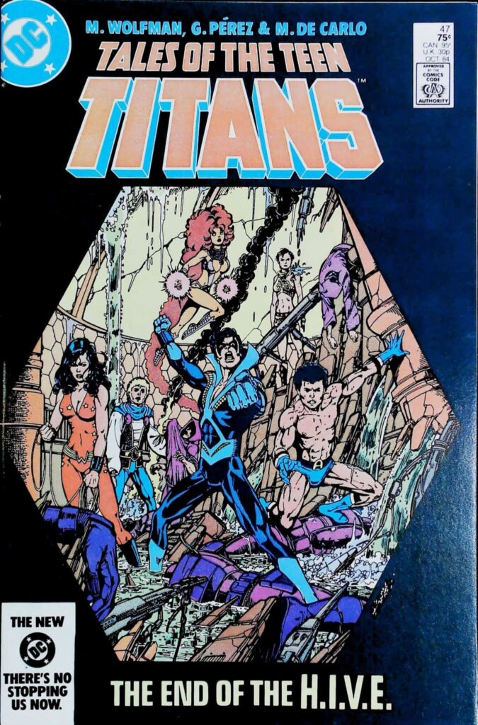Tales Of The Teen Titans #47, vue de l'exemplaire