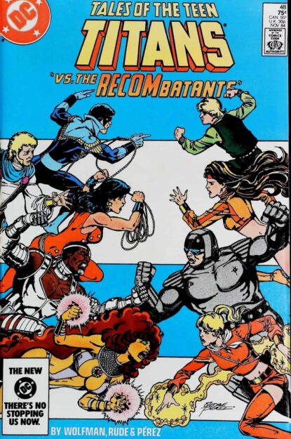 TALES OF THE TEEN TITANS (1984) #48 - DC Comics - lecubeacomics.com Couverture de TALES OF THE TEEN TITANS (1984) #48 - par George Perez - lecubeacomics.com
