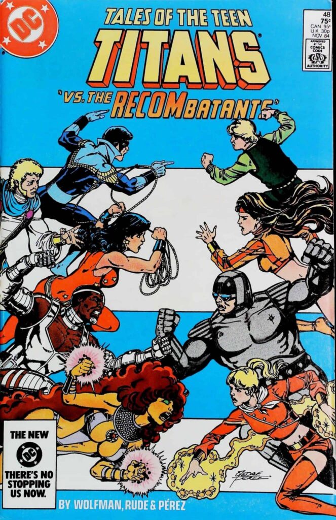 Tales Of The Teen Titans #48, vue de l'exemplaire