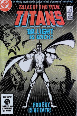 Couverture de TALES OF THE TEEN TITANS (1984) #49 - par George Perez - lecubeacomics.com
