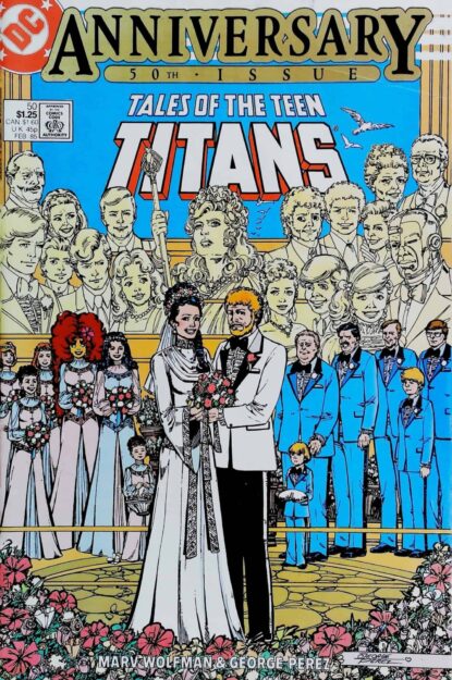 TALES OF THE TEEN TITANS (1984) #50 - DC Comics - lecubeacomics.com Couverture de TALES OF THE TEEN TITANS (1984) #50 - par George Perez - lecubeacomics.com