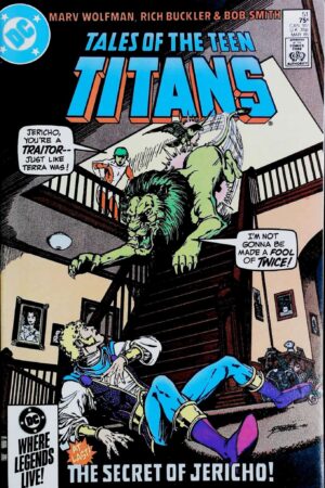 Couverture de TALES OF THE TEEN TITANS (1984) #51 - par Gaspar Saladino - lecubeacomics.com