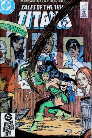 Couverture de TALES OF THE TEEN TITANS (1984) #52 - par George Perez - lecubeacomics.com