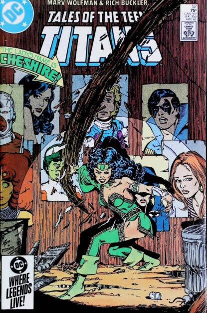 TALES OF THE TEEN TITANS (1984) #52 - DC Comics - lecubeacomics.com Couverture de TALES OF THE TEEN TITANS (1984) #52 - par George Perez - lecubeacomics.com