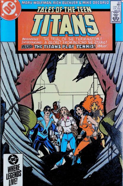 TALES OF THE TEEN TITANS (1984) #53 - DC Comics - lecubeacomics.com Couverture de TALES OF THE TEEN TITANS (1984) #53 - par George Perez - lecubeacomics.com