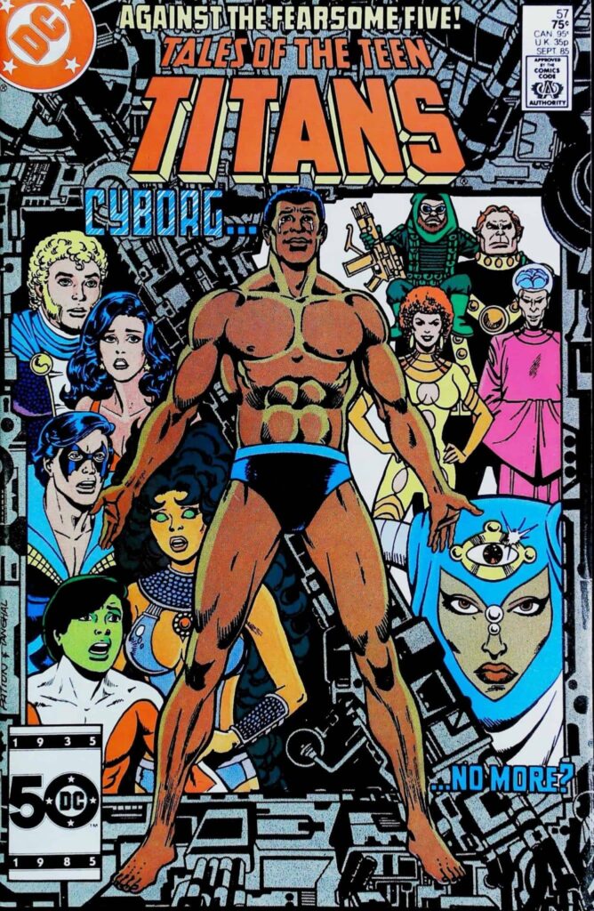 Tales Of The Teen Titans #57, vue de l'exemplaire
