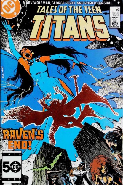 TALES OF THE TEEN TITANS (1984) #64 - DC Comics - lecubeacomics.com Couverture de TALES OF THE TEEN TITANS (1984) #64 - par Brian Bolland - lecubeacomics.com