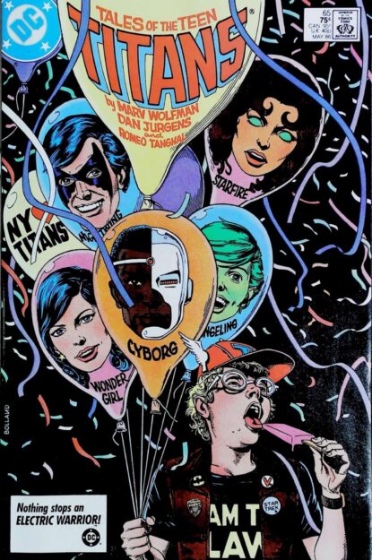 TALES OF THE TEEN TITANS (1984) #65 - DC Comics - lecubeacomics.com Couverture de TALES OF THE TEEN TITANS (1984) #65 - par Brian Bolland - lecubeacomics.com