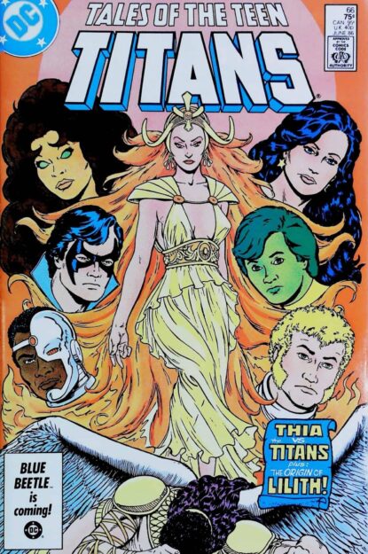 TALES OF THE TEEN TITANS (1984) #66 - DC Comics - lecubeacomics.com Couverture de TALES OF THE TEEN TITANS (1984) #66 - par Marshall Rogers - lecubeacomics.com
