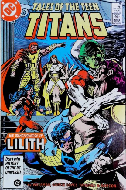 TALES OF THE TEEN TITANS (1984) #69 - DC Comics - lecubeacomics.com Couverture de TALES OF THE TEEN TITANS (1984) #69 - par Gaspar Saladino - lecubeacomics.com