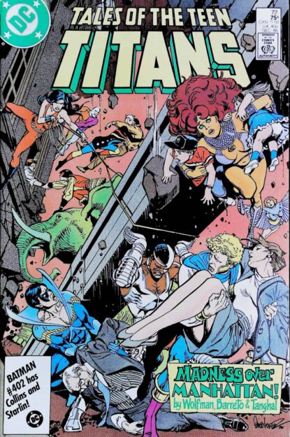 TALES OF THE TEEN TITANS (1984) #72 - DC Comics - lecubeacomics.com Couverture de TALES OF THE TEEN TITANS (1984) #72 - par Jose Luis Garcia-Lopez - lecubeacomics.com