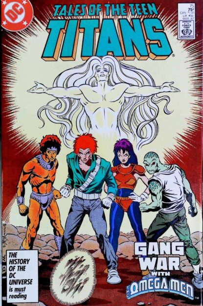 TALES OF THE TEEN TITANS (1984) #75 - DC Comics - lecubeacomics.com Couverture de TALES OF THE TEEN TITANS (1984) #75 - par Shawn McManus - lecubeacomics.com