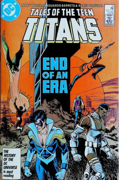 TALES OF THE TEEN TITANS (1984) #78 - DC Comics - lecubeacomics.com Couverture de TALES OF THE TEEN TITANS (1984) #78 - par Jose Luis Garcia-Lopez - lecubeacomics.com