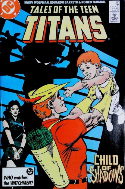 TALES OF THE TEEN TITANS (1984) #80 - DC Comics - lecubeacomics.com Couverture de TALES OF THE TEEN TITANS (1984) #80 - par Dick Giordano - lecubeacomics.com