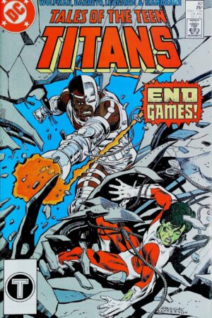 Couverture de TALES OF THE TEEN TITANS (1984) #82 - par Bruce Patterson - lecubeacomics.com