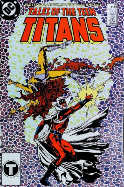 TALES OF THE TEEN TITANS (1984) #90 - DC Comics - lecubeacomics.com Couverture de TALES OF THE TEEN TITANS (1984) #90 - par Anthony Tollin - lecubeacomics.com