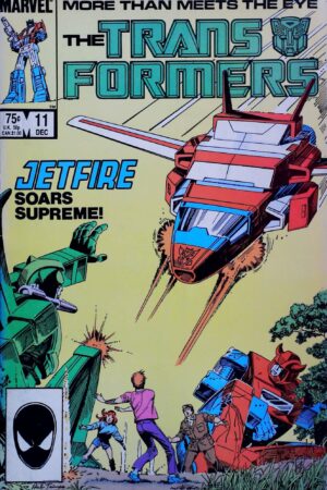 Couverture de TRANSFORMERS (1984) #11 - par Herb Trimpe - lecubeacomics.com