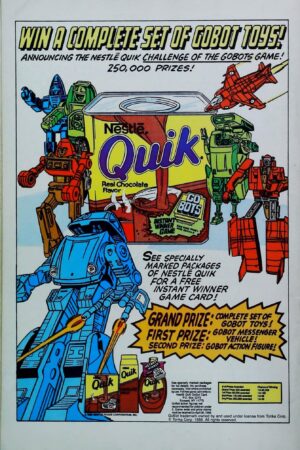 Couverture de TRANSFORMERS (1984) #12 - par Herb Trimpe - lecubeacomics.com