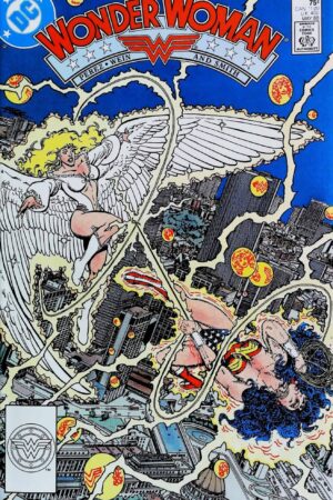 Couverture de WONDER WOMAN (1987) #16 - par George Perez - lecubeacomics.com