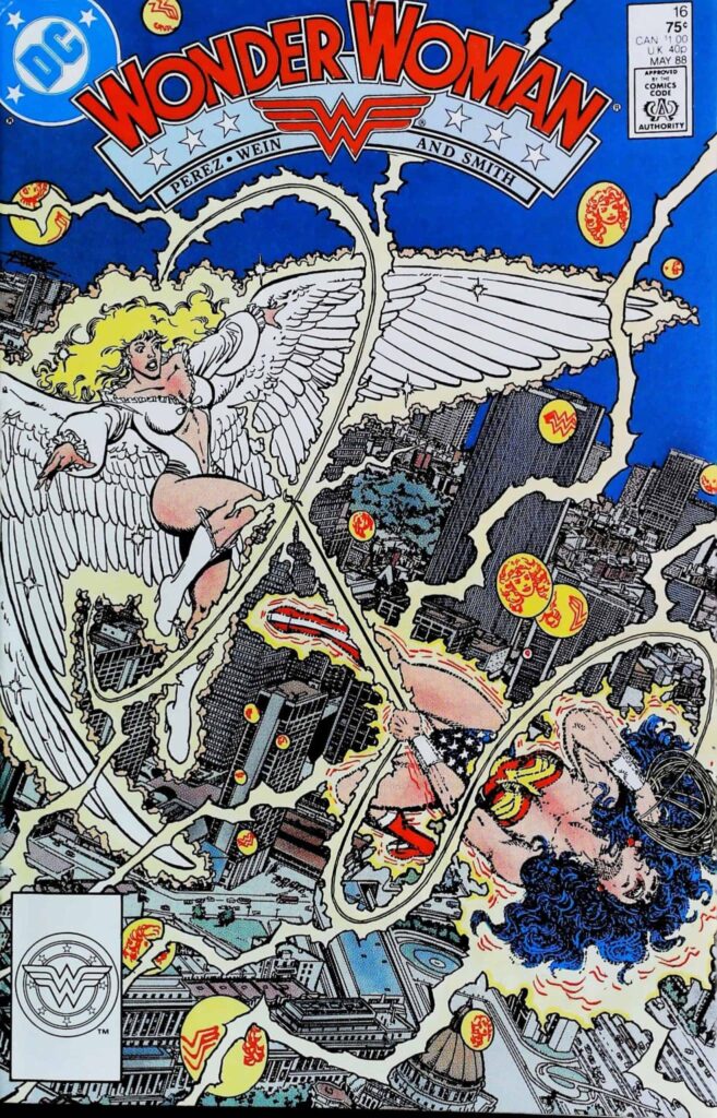Wonder Woman #16, vue de l'exemplaire