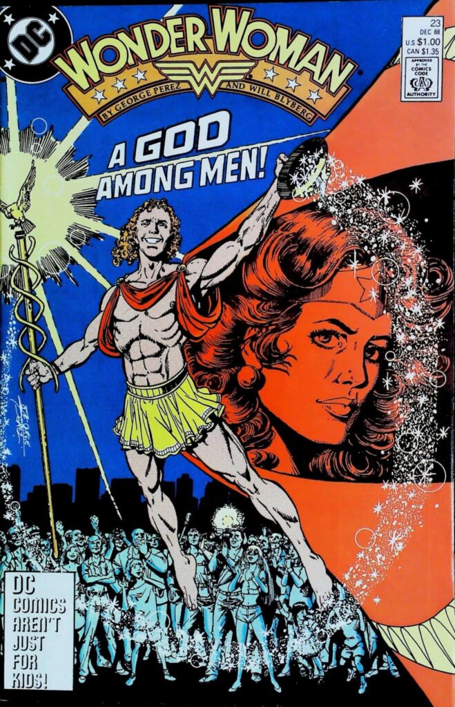 Wonder Woman #23, vue de l'exemplaire