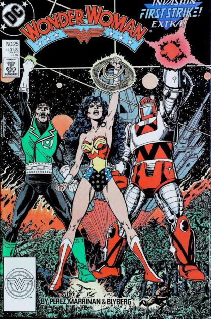 WONDER WOMAN (1987) #25 - DC Comics - lecubeacomics.com Couverture de WONDER WOMAN (1987) #25 - par George Perez - lecubeacomics.com