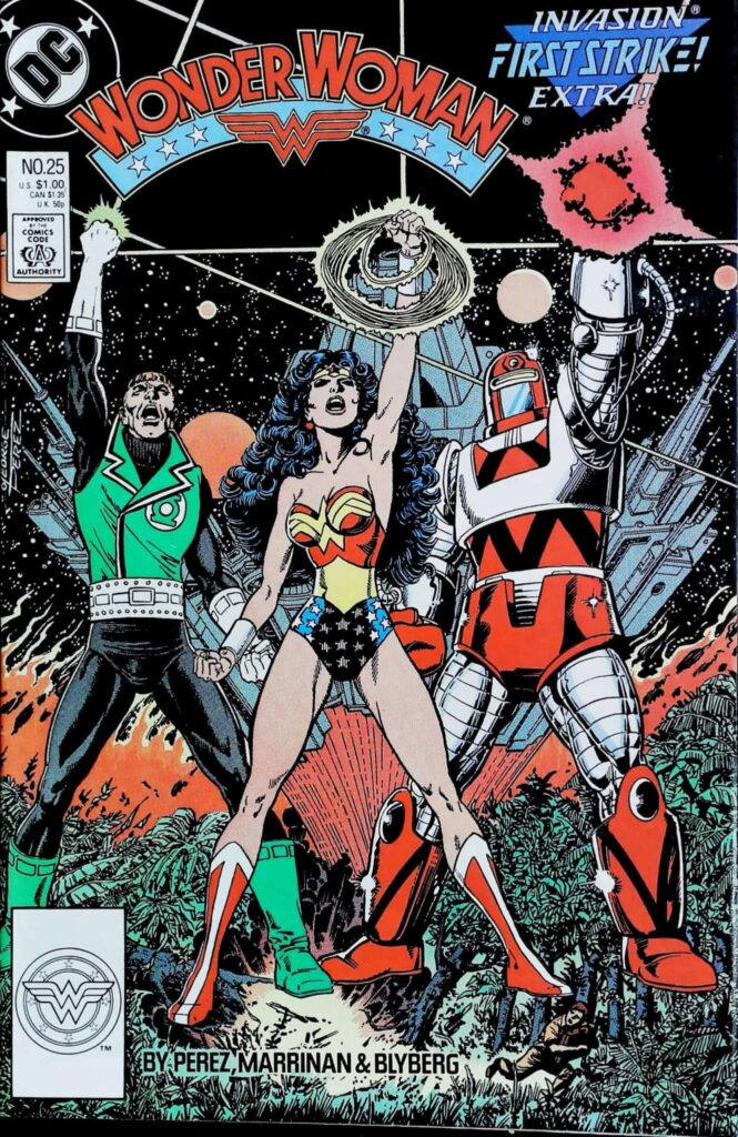 Wonder Woman #25, vue de l'exemplaire