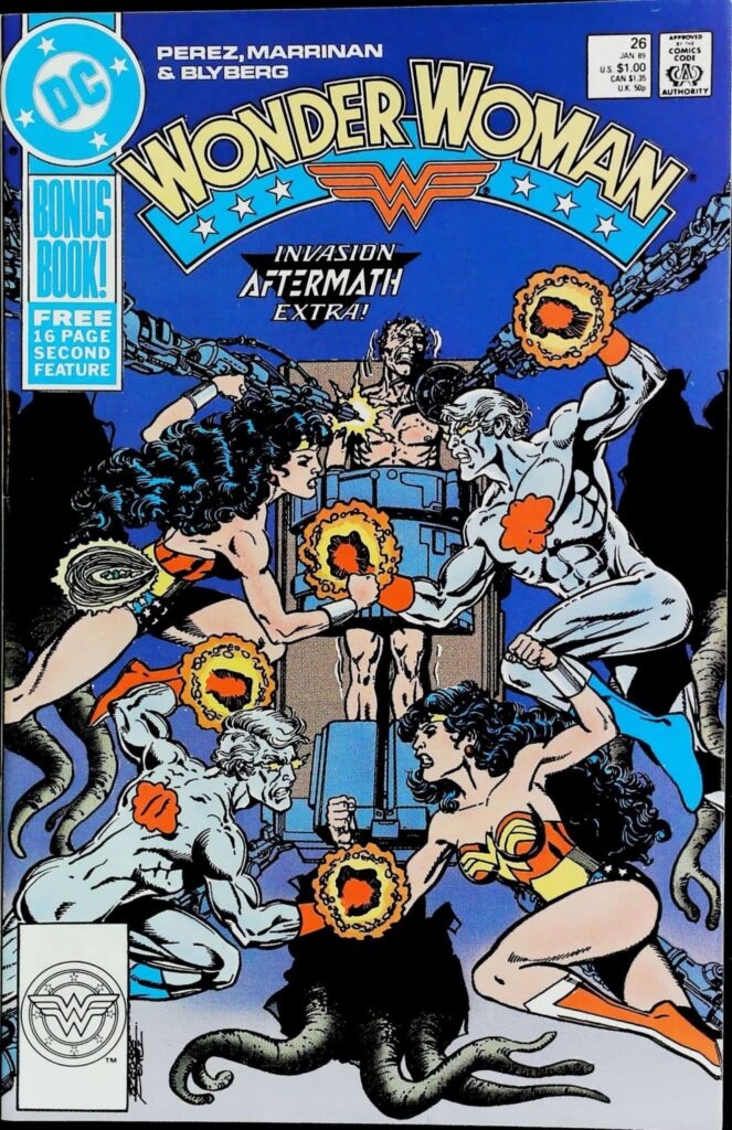 Wonder Woman #26, vue de l'exemplaire