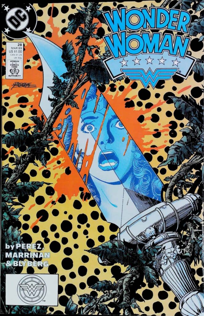 Wonder Woman #28, vue de l'exemplaire