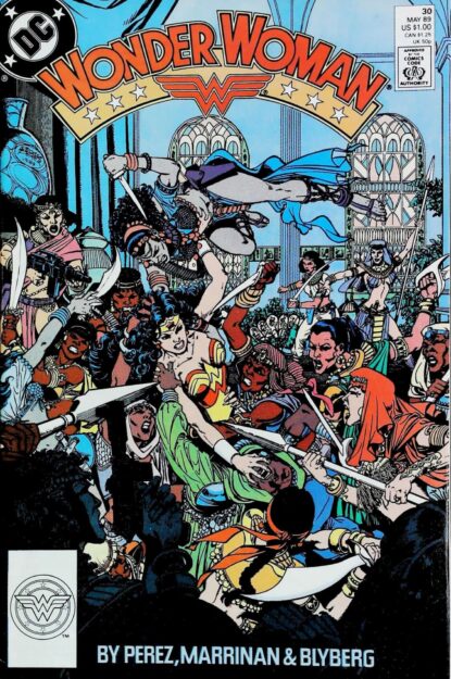 WONDER WOMAN (1987) #30 - DC Comics - lecubeacomics.com Couverture de WONDER WOMAN (1987) #30 - par George Perez - lecubeacomics.com