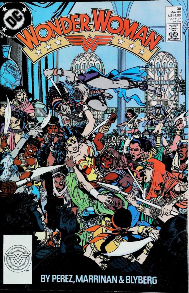 Wonder Woman #30, vue de l'exemplaire