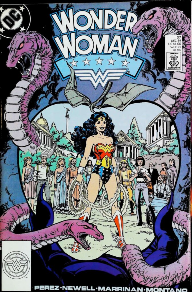 Wonder Woman #37, vue de l'exemplaire
