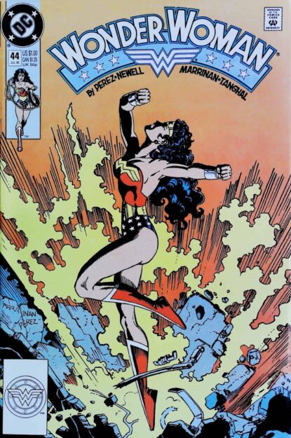 WONDER WOMAN (1987) #44 - DC Comics - lecubeacomics.com Couverture de WONDER WOMAN (1987) #44 - par Chris Marrinan - lecubeacomics.com