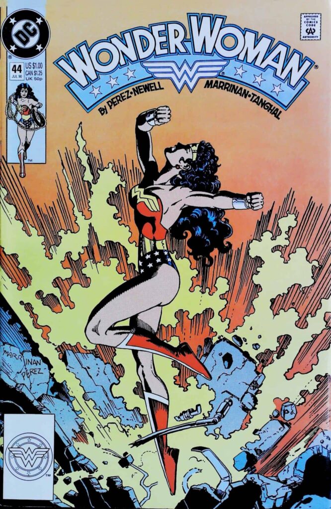 Wonder Woman #44, vue de l'exemplaire