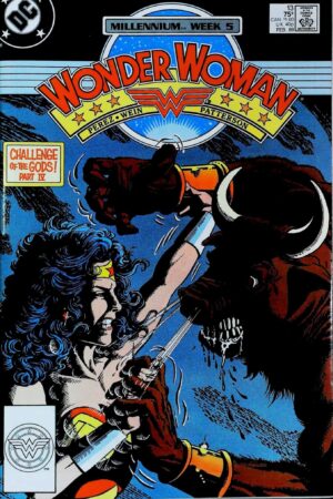 Couverture de WONDER WOMAN (1987) #13 - par George Perez - lecubeacomics.com