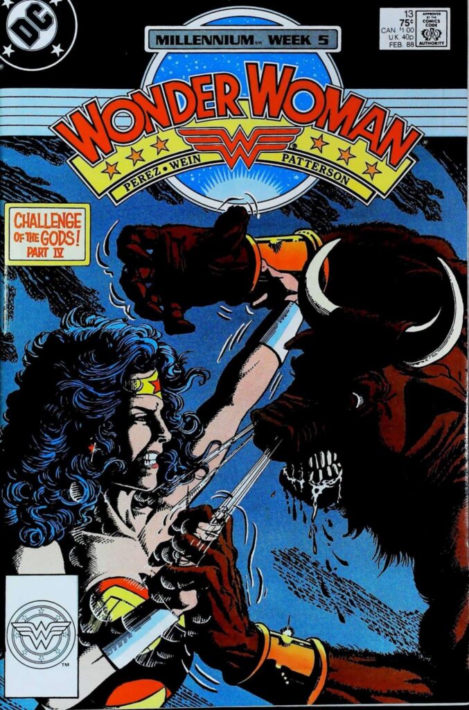 Wonder Woman #13, vue de l'exemplaire