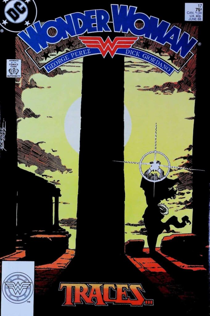 Wonder Woman #17, vue de l'exemplaire