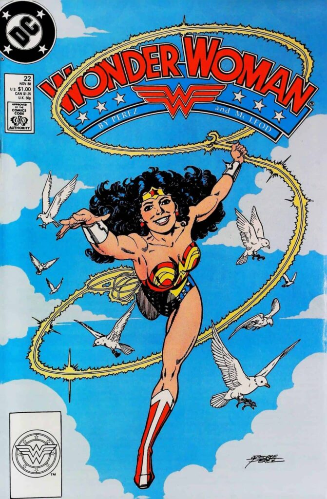 Wonder Woman #22, vue de l'exemplaire