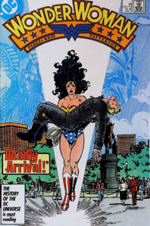 Couverture de WONDER WOMAN (1987) #13 - par George Perez - lecubeacomics.com